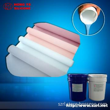 Transparent Silicone rubber for coating textile